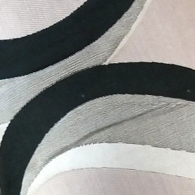 Teardrop Black Curtain Fabric The Curtain Store at Home